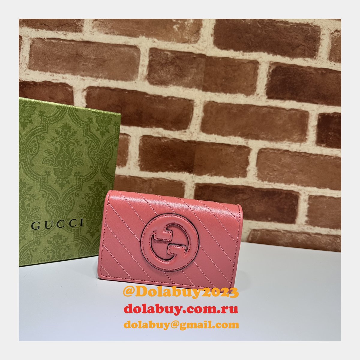 Gucci 760336 Blondie Compact Wallets Top Quality Replica Bag