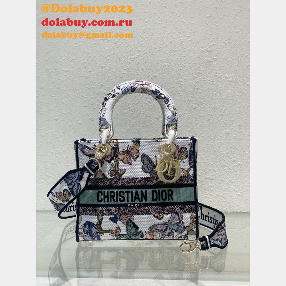 High-Quality Replica Lady Dior 24cm Tote 1:1 Mirror Bags