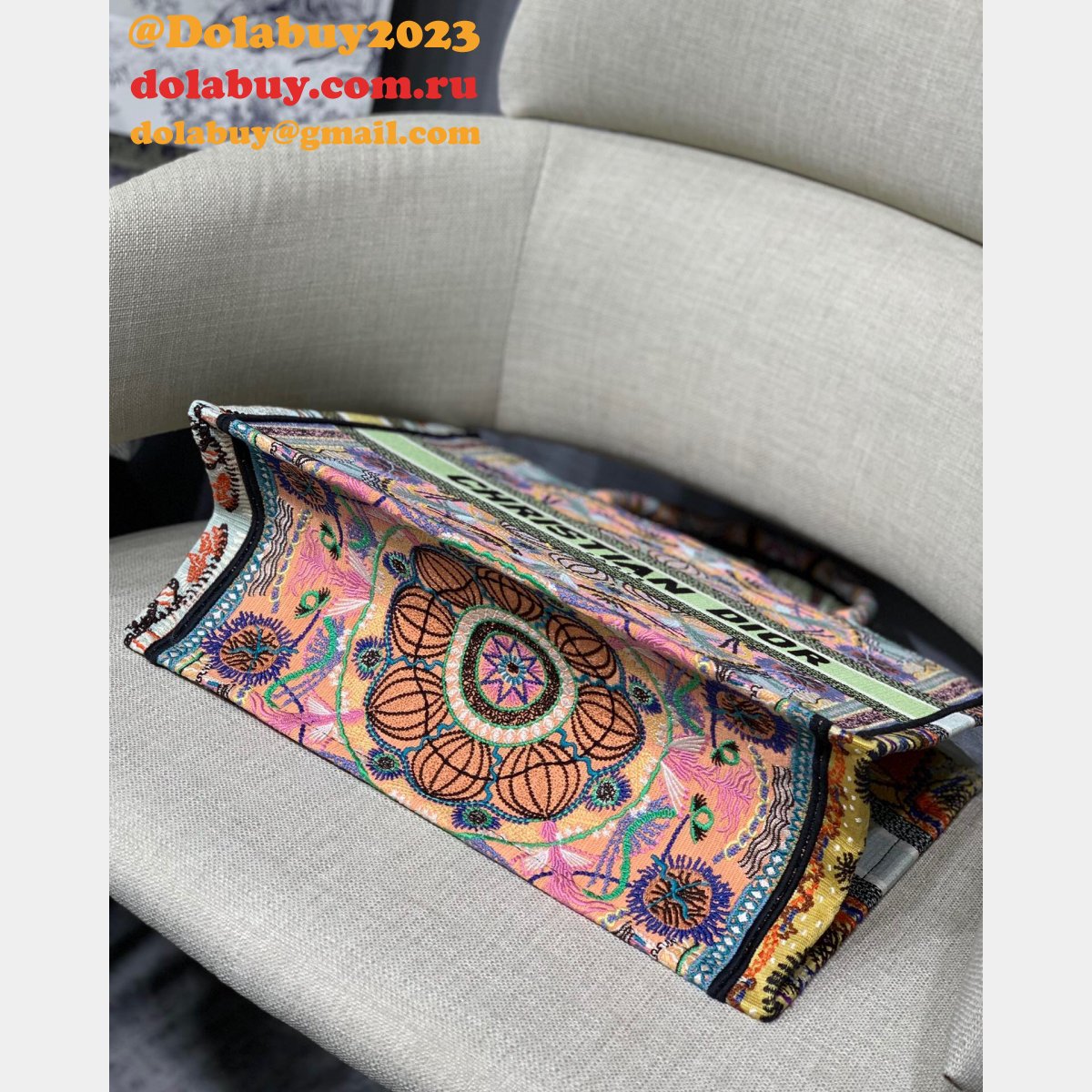 Christian Dior Replica CD Book Tote bag