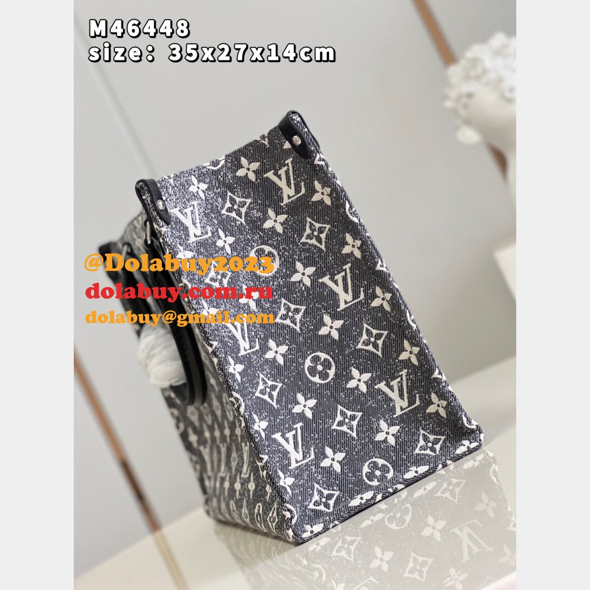 Luxury Louis Vuitton Fake OnTheGo Monogram M46448 Autres Toiles Bag