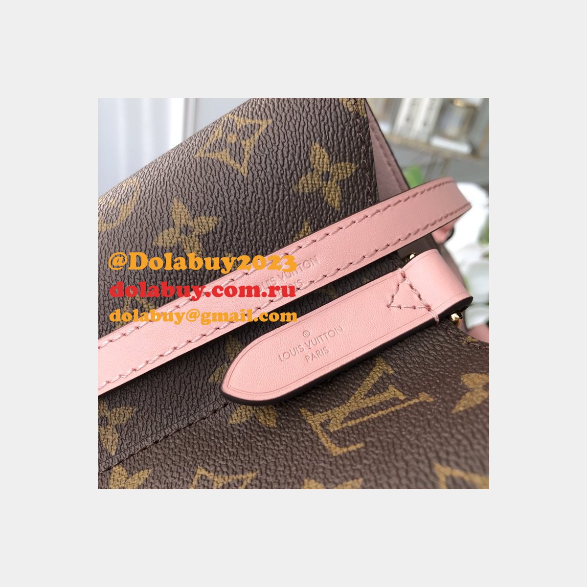 Louis Vuitton Best Monogram Canvas Leather Handbag Neonoe M44022