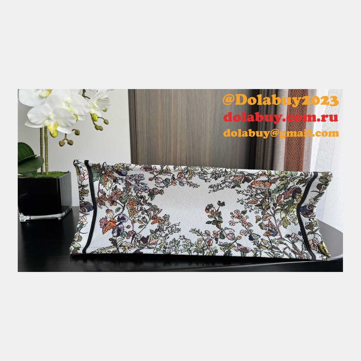 Dior 1:1 Mirror CD Book Tote Top Designer Replica Bags