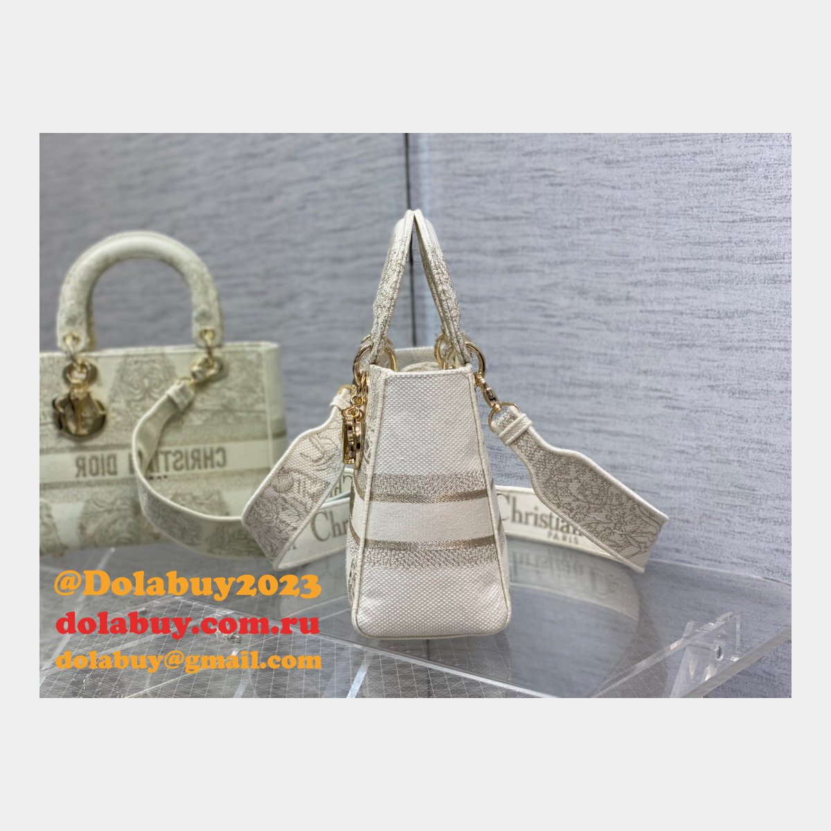 Christian Dior Luxury Cheap Replica Lady 24CM Bag