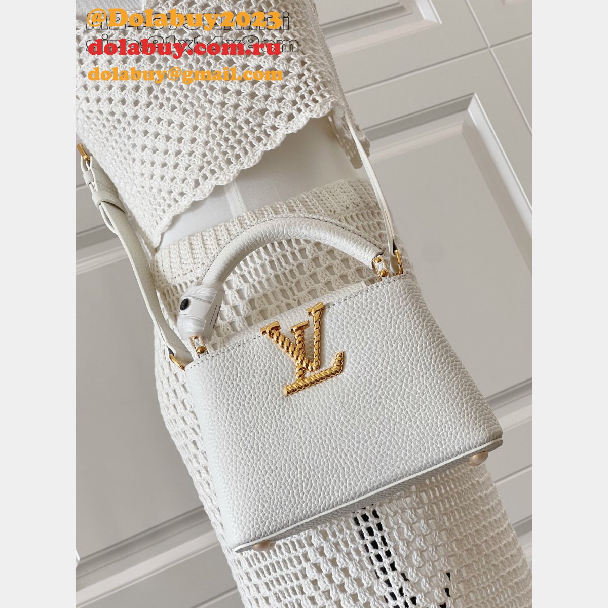 Louis Vuitton Capucines BB M24673 AAA+ Copy Handbags