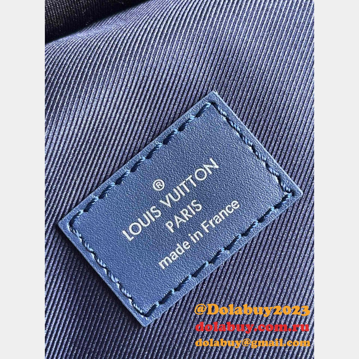 Louis Vuitton Blue Top Quality M45760 Discovery Backpack Monogram Other Bags