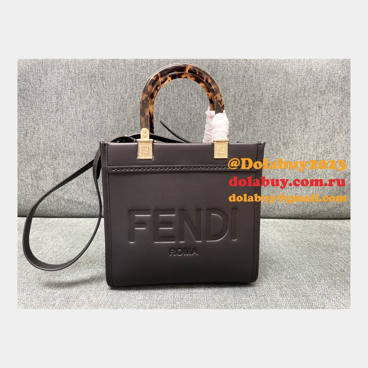 Replica Top Quality FENDI TOTE Sunshine mini handbag