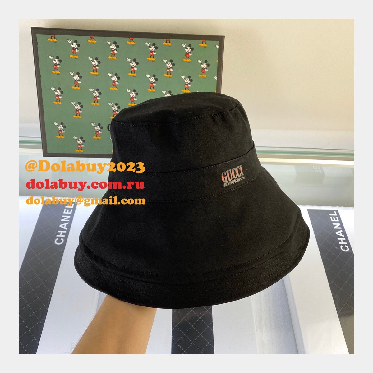 Luxury Gucci Foldable Simple fisherman hat