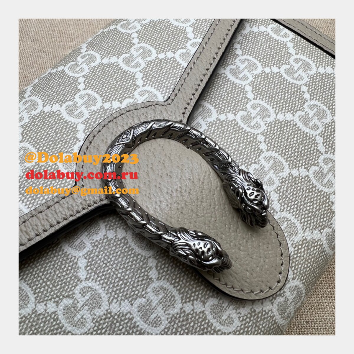 Gucci Fashion 401231 Leather Dionysus Replica Chain Bag