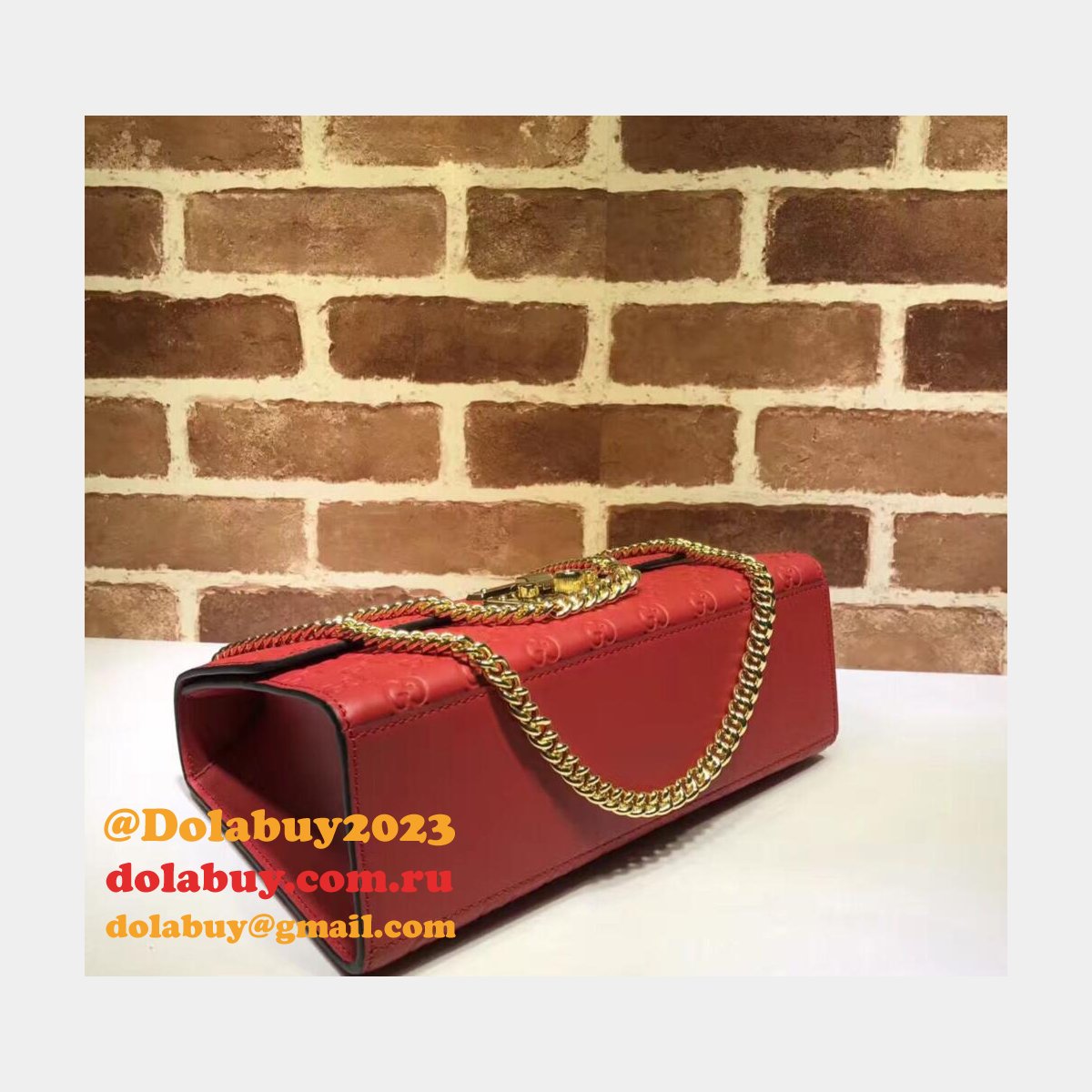 Replica 7 Star Gucci Padlock medium GG shoulder 409486 bag