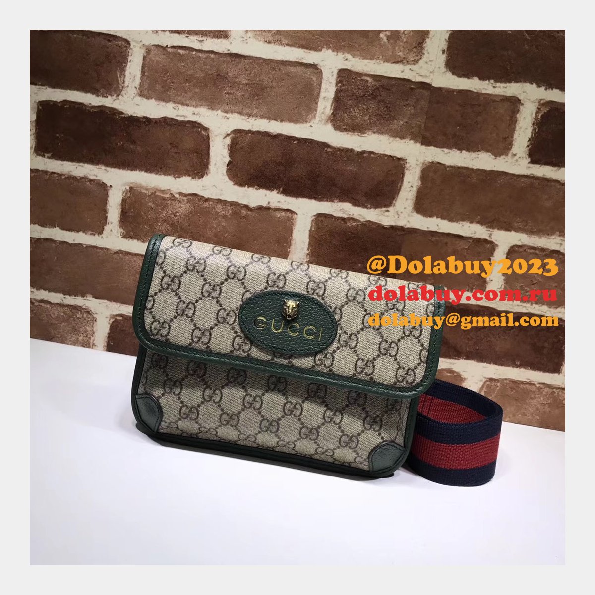 replica G*u*i gg supreme neo vintage messenger bag