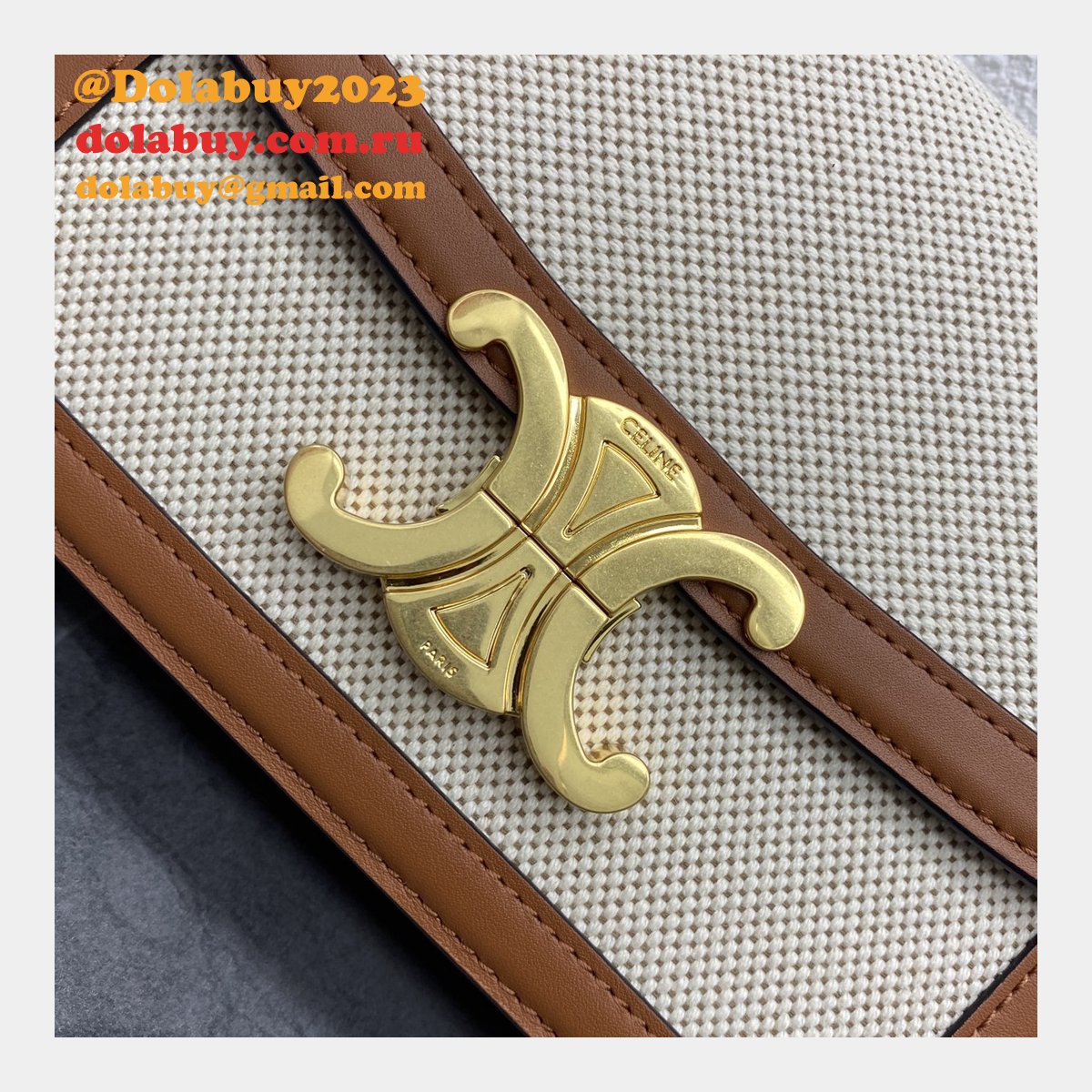 Perfect 1:1 Mirror CELINE Triomphe ONLINE selling