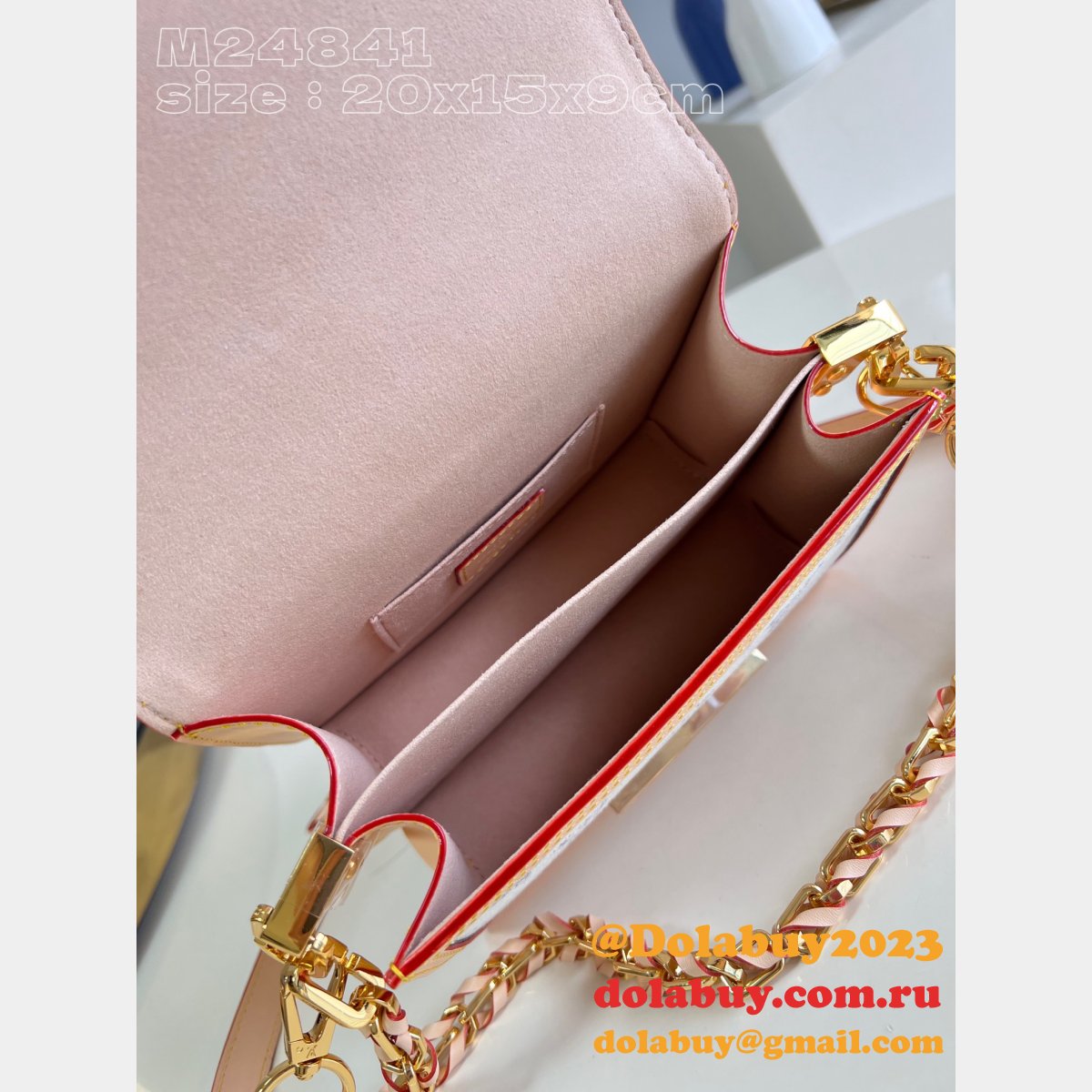 M24841 Dauphine Other Monogram Canvas Replica Louis Vuitton Bag