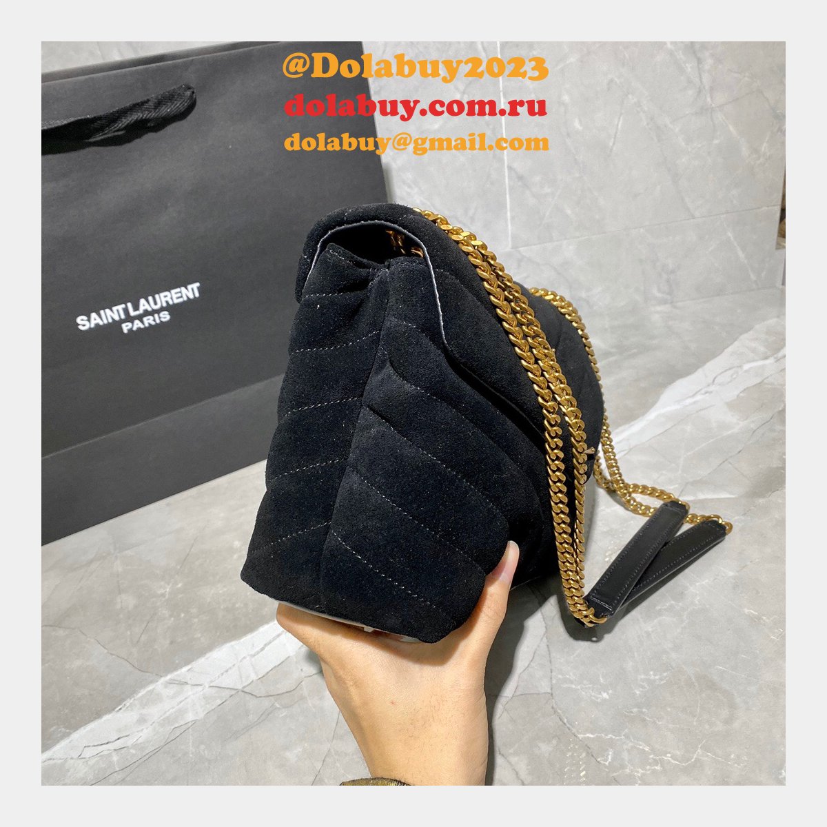 Loulou Bag Collection for Women Replica Saint Laurent  25CM