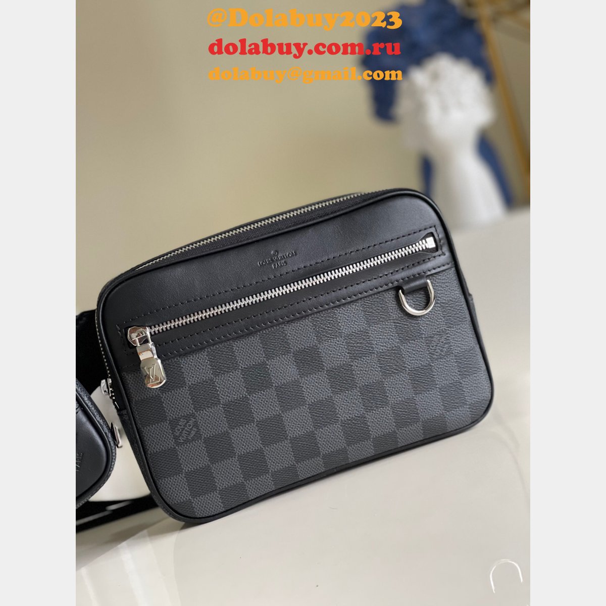 Louis Vuitton Scott Messenger Damier Graphite Canvas N50018 Bags