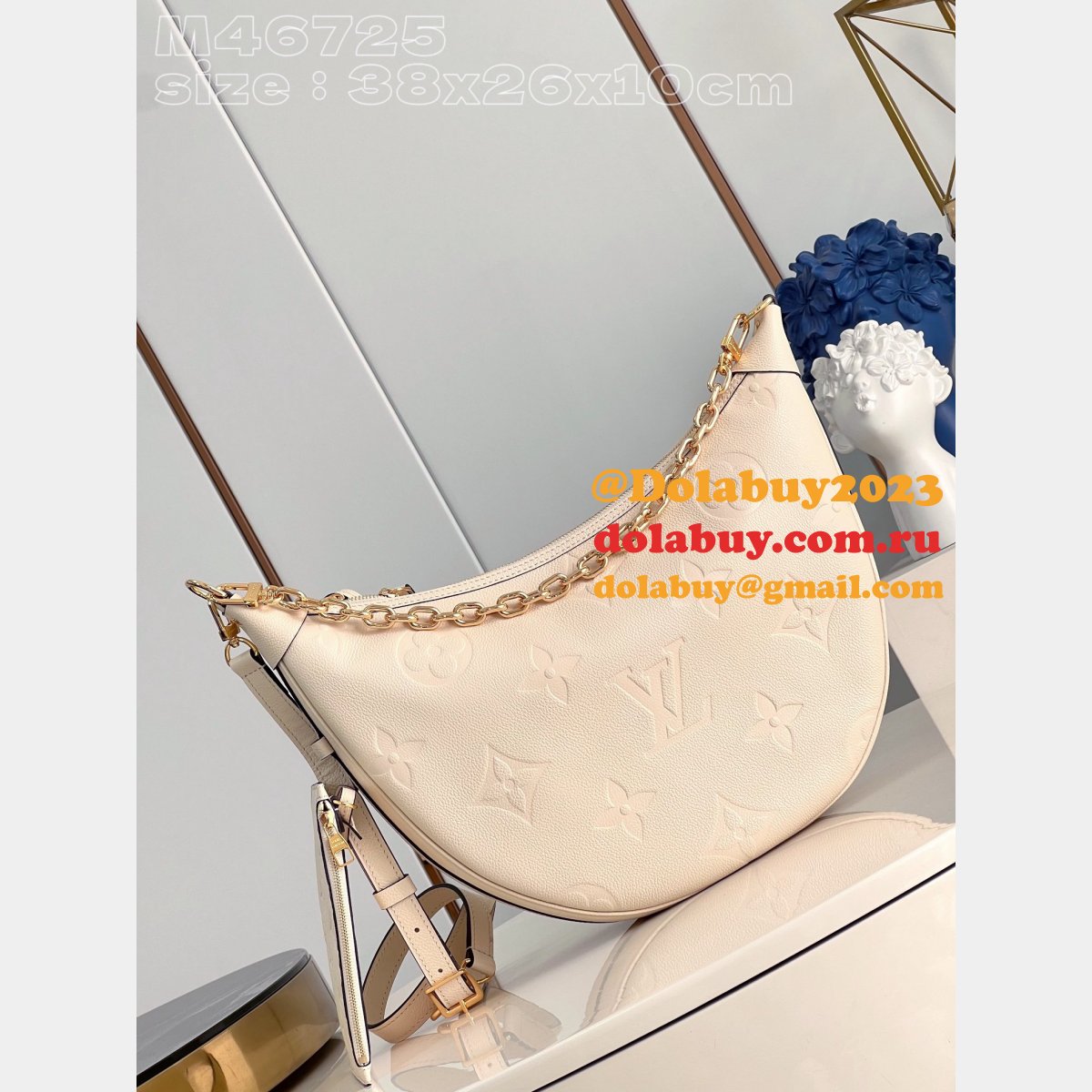 Loop Hobo Louis Vuitton M46725 Top Quality Shoulder Replica Bags