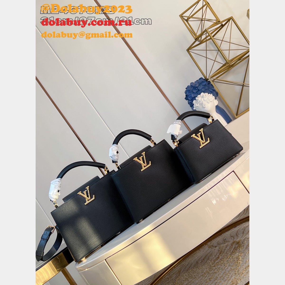 Louis Vuitton Capucines BB M24673 AAA+ Copy Handbags