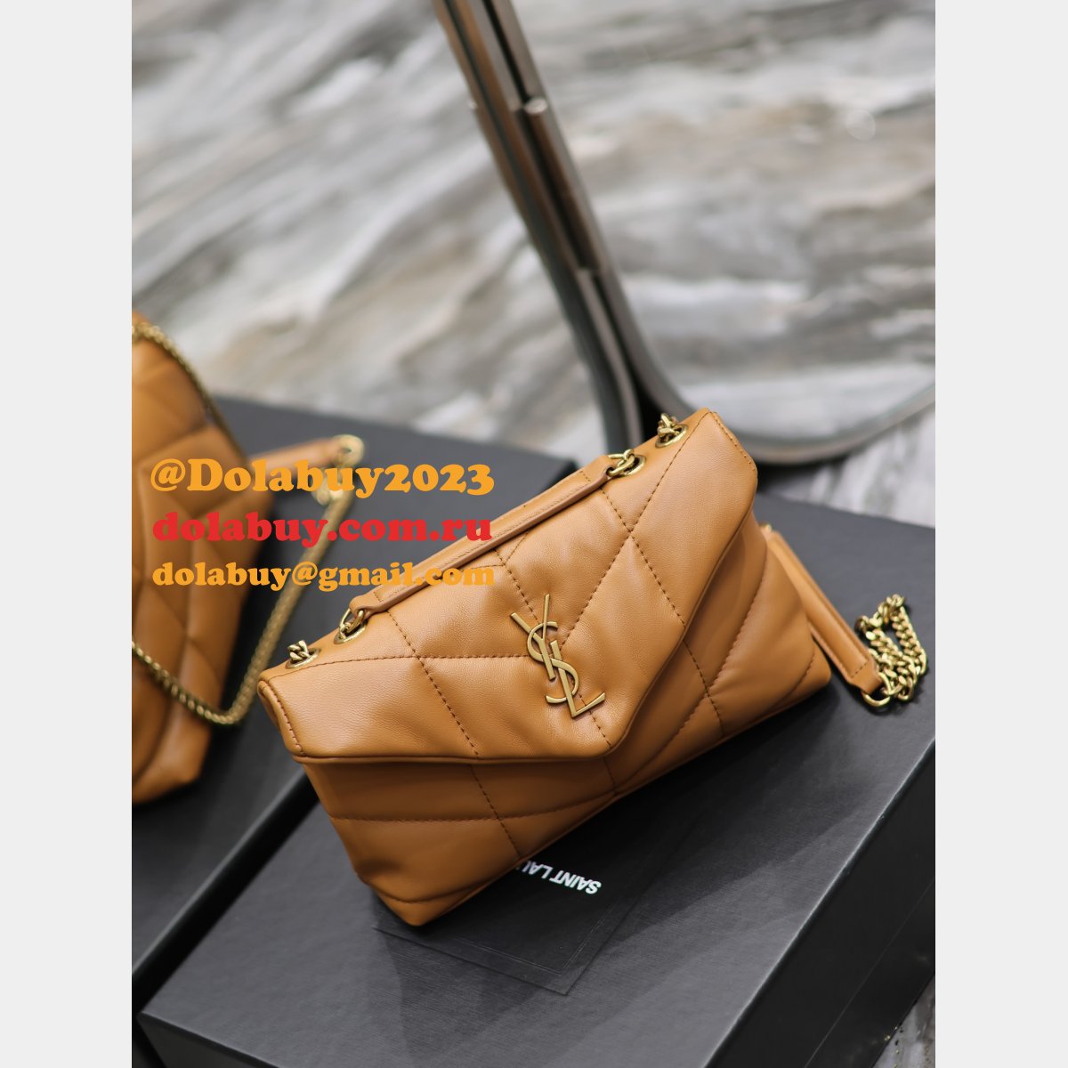Saint Laurent Perfect Luxury Replica Shoulder 759337 Loulou Bag