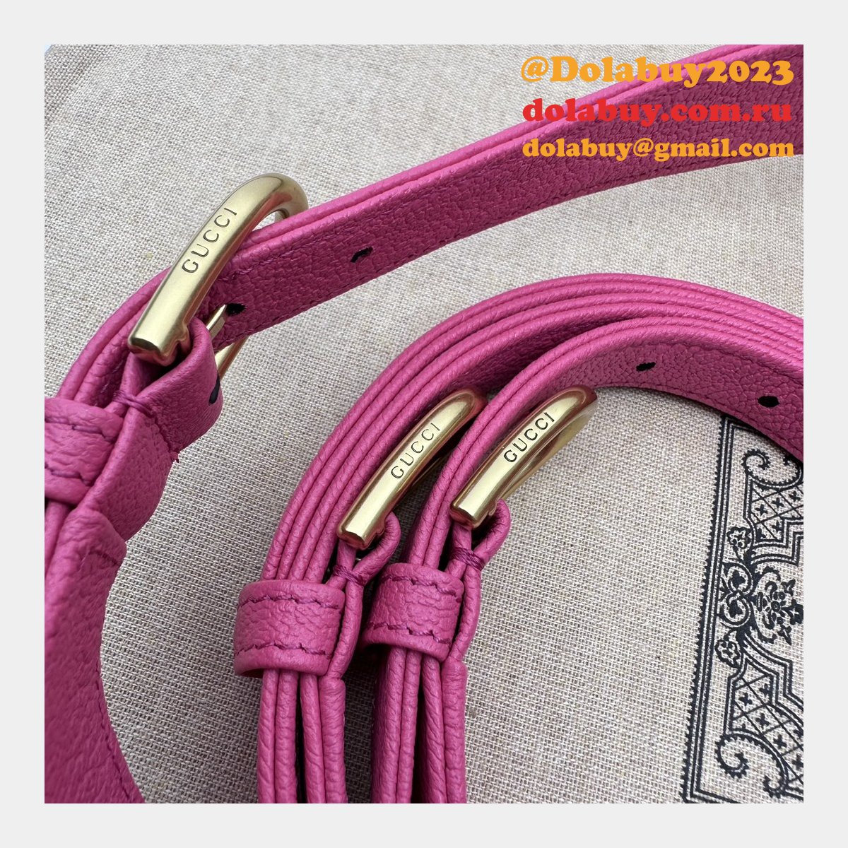 Gucci Inspired Aphrodite Half 726274 Replica Shoulder Bag