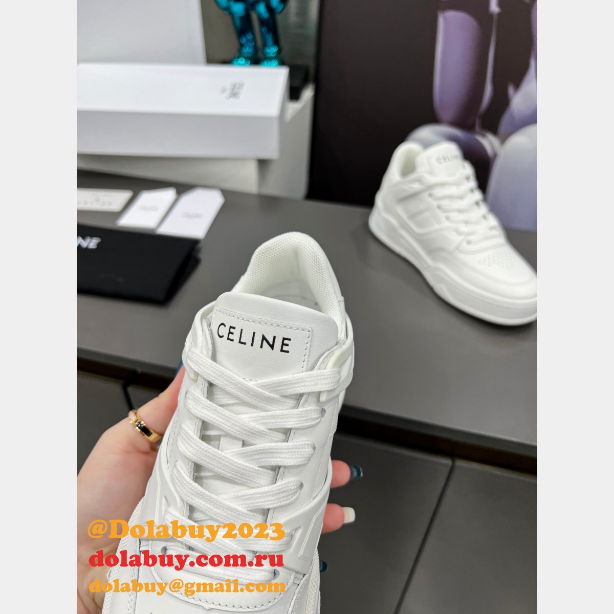 Buy Cheap Designer Celine Outlet Sports Replica Shoes