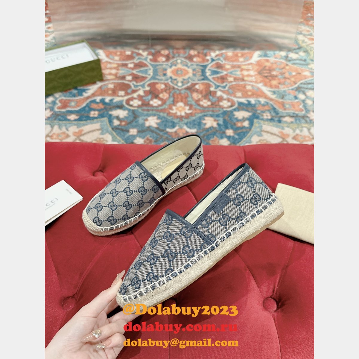 Duplicate Wholesale gucci Fashion ESPADRILLE