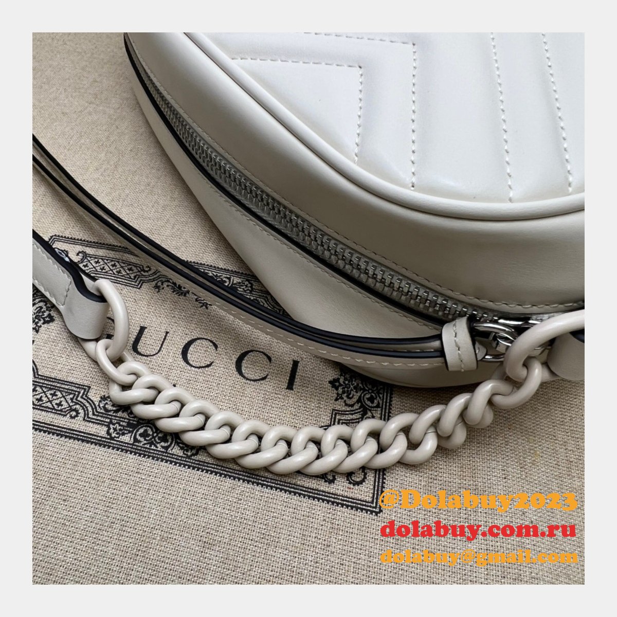 G*u*i 447632 marmont replica shoulder emerald leather bag