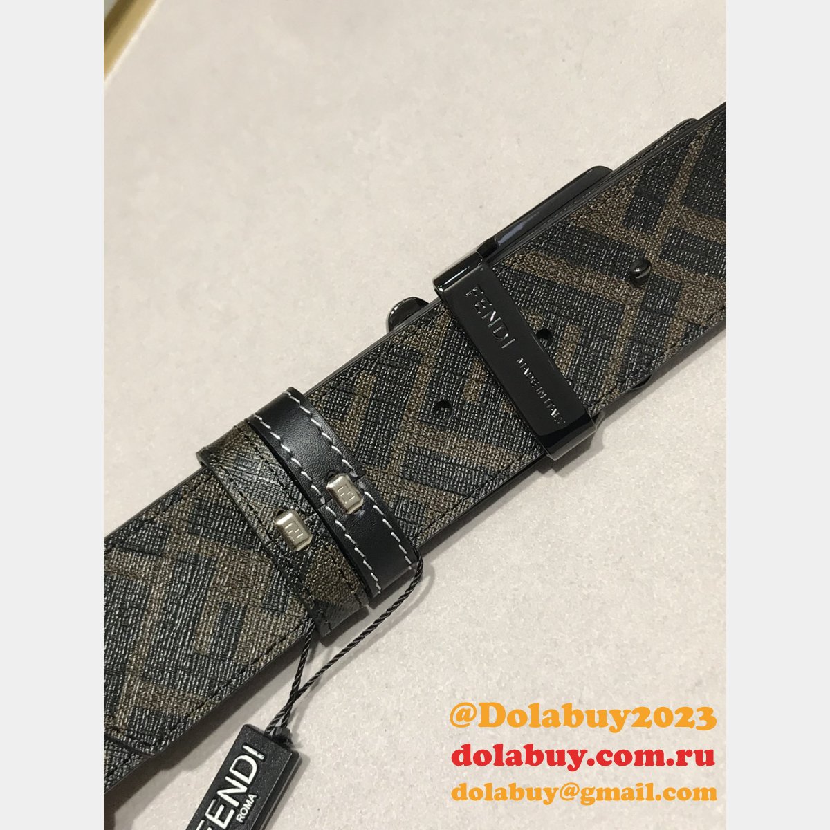 Best Designer FENDI BELT 35MM Top Quality