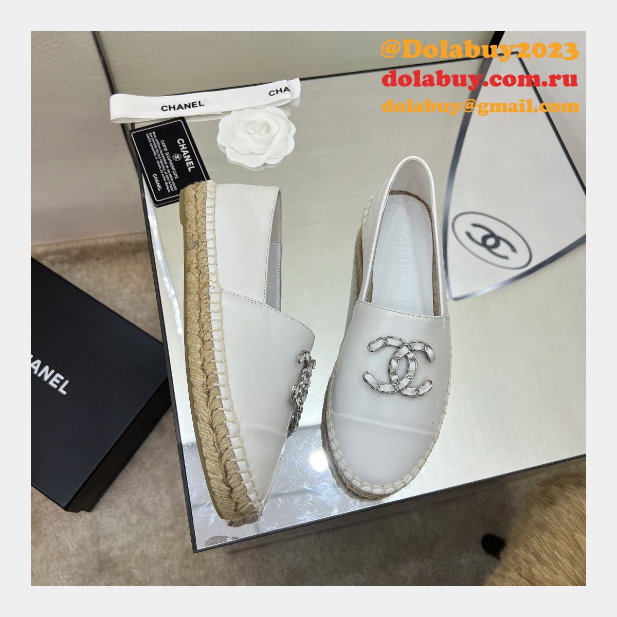 Duplicate CC Luxury ESPADRILLES SHOES