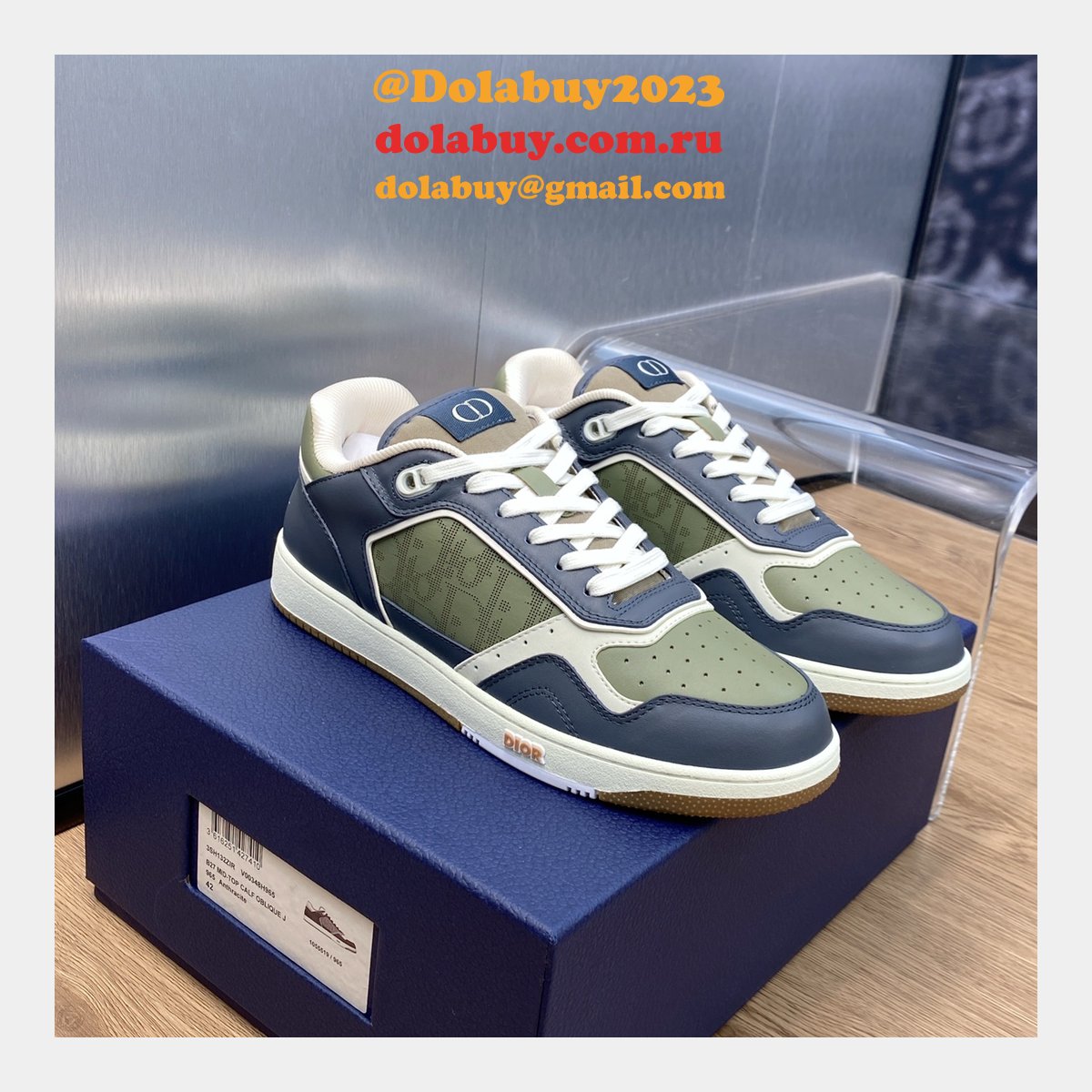 DIOR LOW-TOP SNEAKER Top Quality