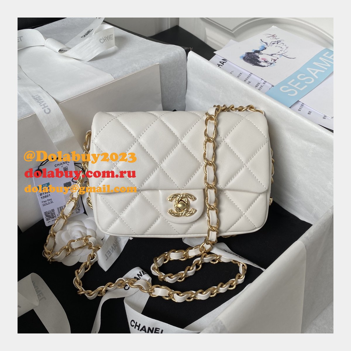 Inspired Fashion Flap AS4263/AS4264 Knock Off 7 Star 21/23CM Bag