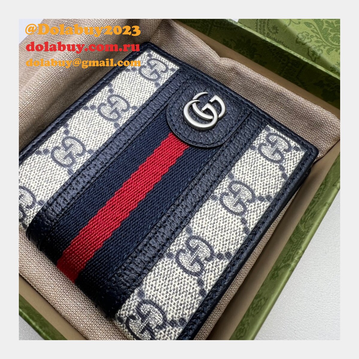 G*u*i replica bags gg supreme ophidia wallet 597606 online