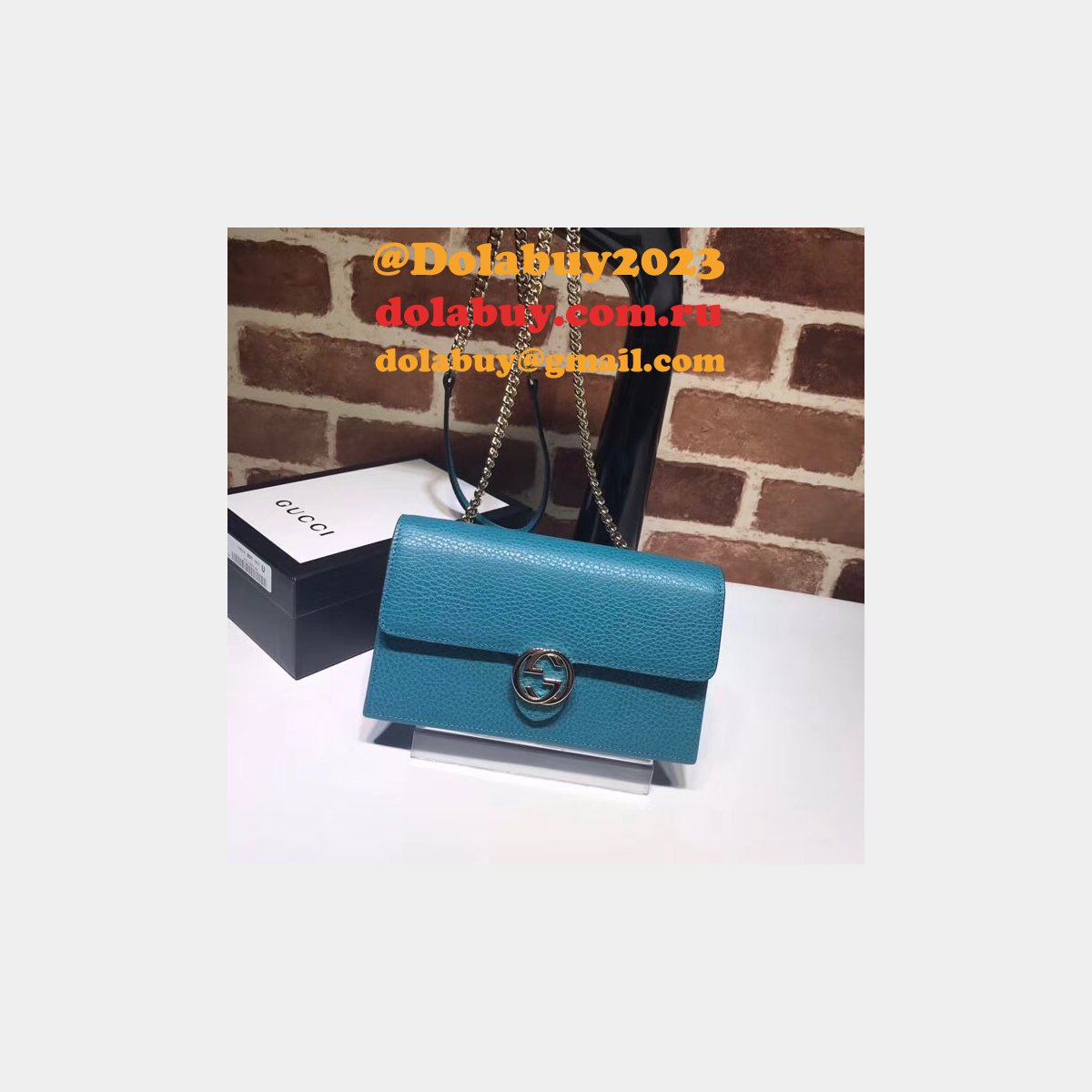 cheap G*u*i 510314 leather interlocking gg 510314 crossbody