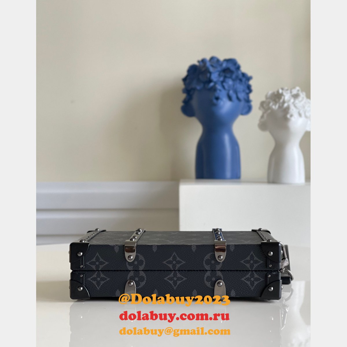 High Quality Replica Louis Vuitton Wallet Trunk Monogram Macassar M20250/M20249 Bags