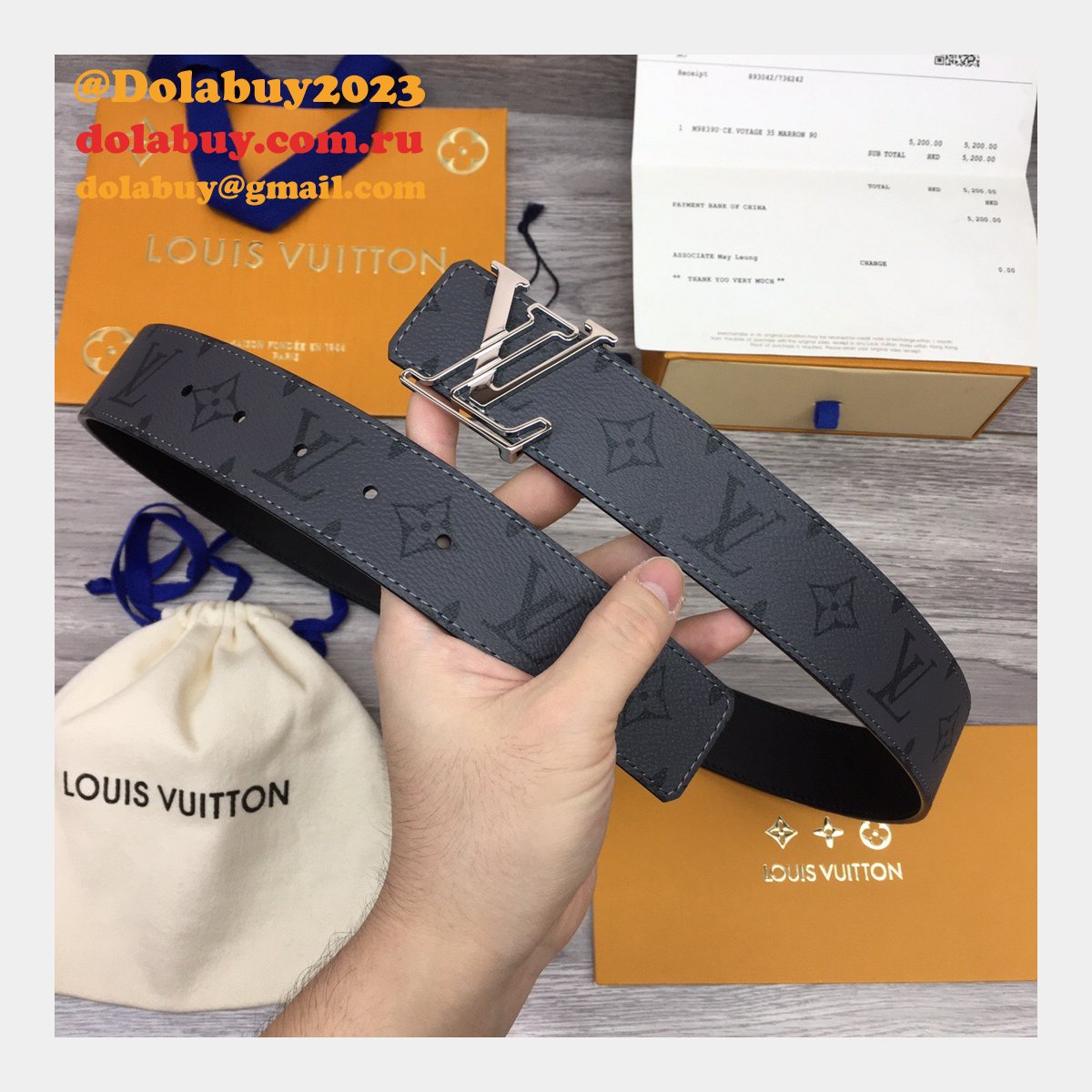 Knockoff Cheap Louis Vuitton Belts From 40mm China