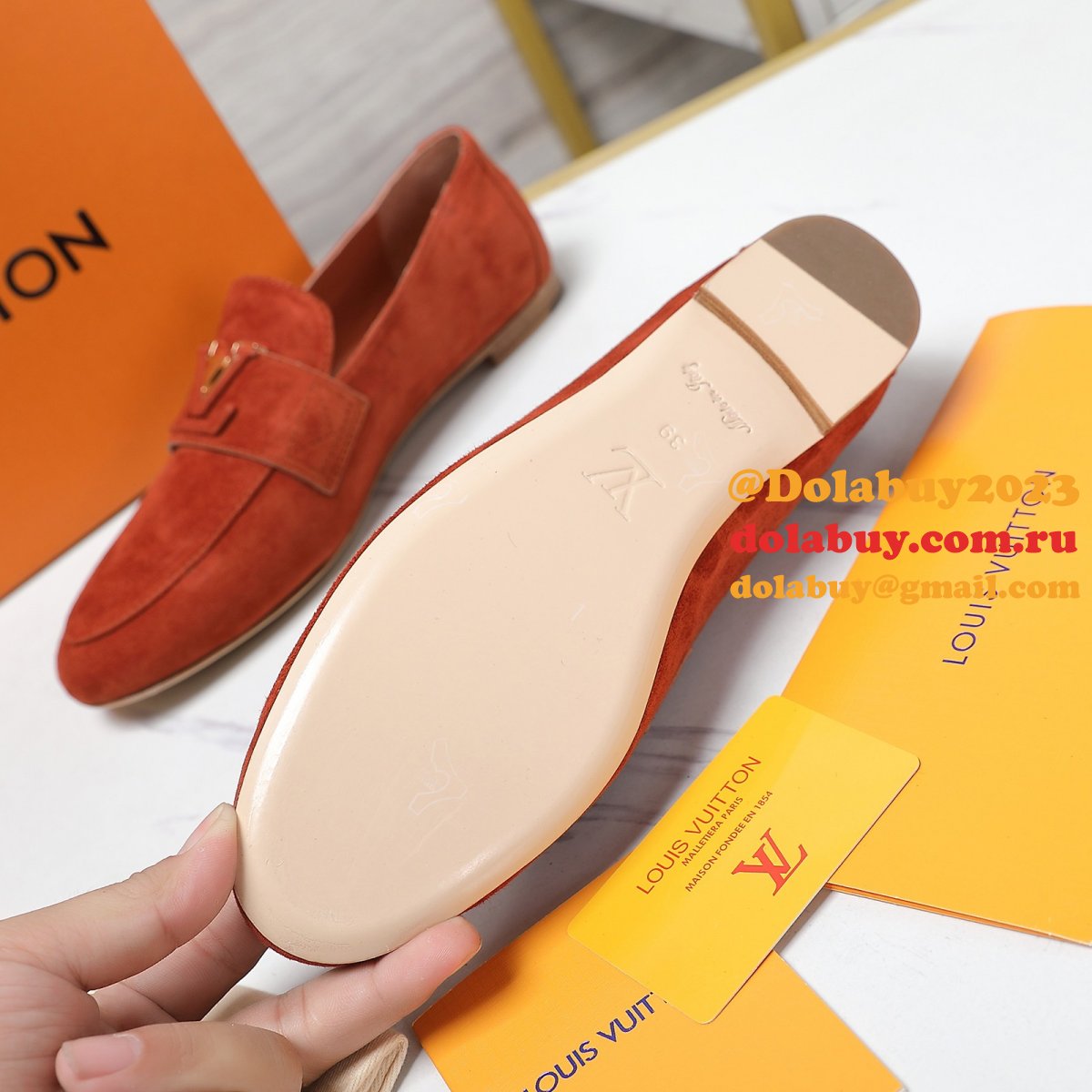 High Quality LV LOAFER SHOES Cheap