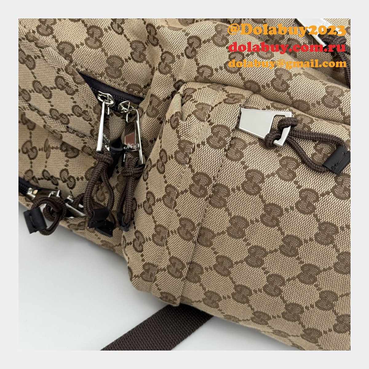 Top Mens Backpack Wholesale Gucci Logo 800182 Inspired Bag