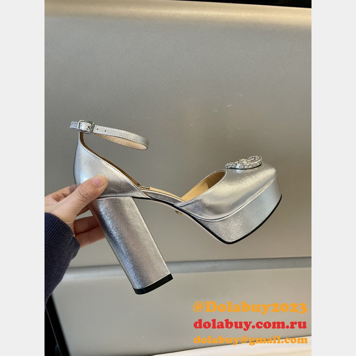 high quality G*u*i high plat form fashion perfect shoes