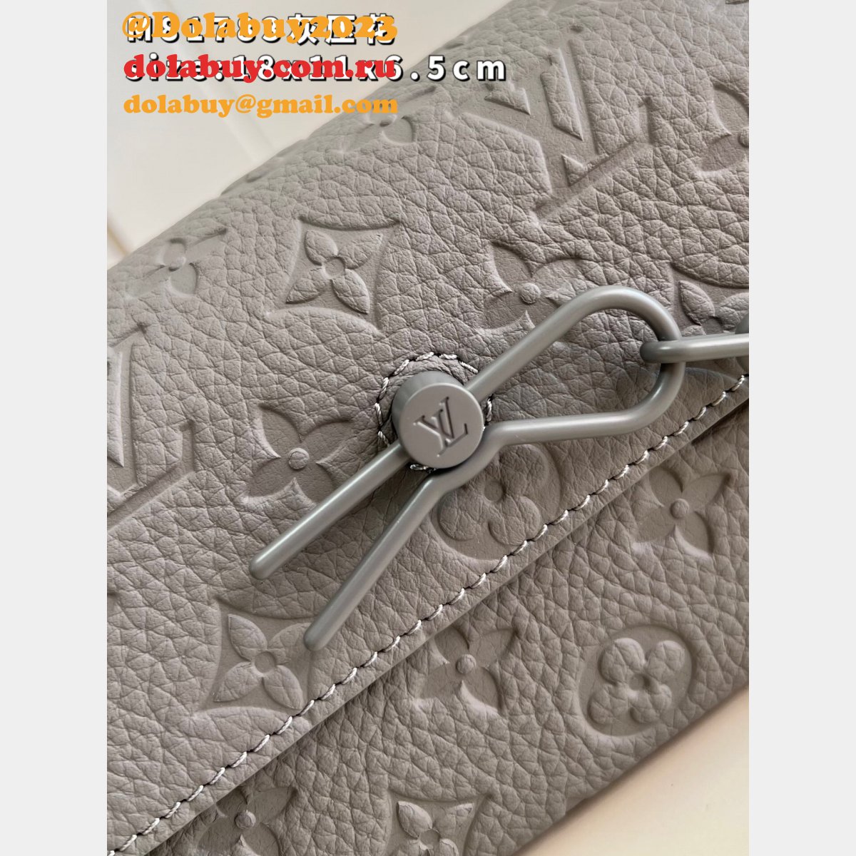 Louis Vuitton M81783 Steamer Wearable Wallet Monogram Eclipse Luxury