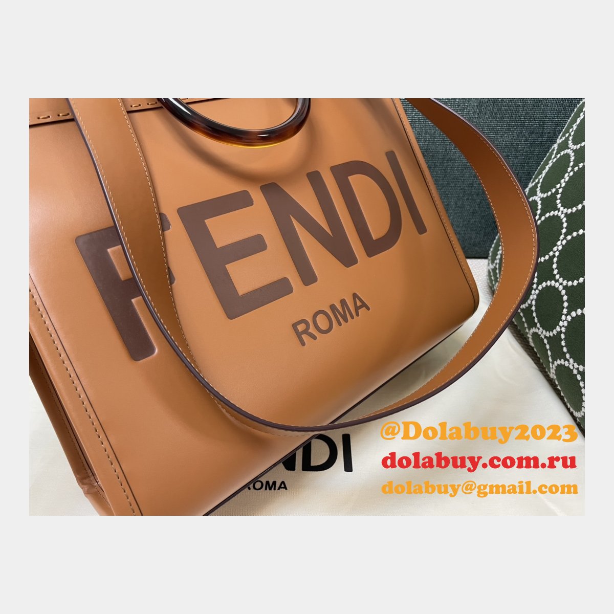 Best Knockoff FENDI TOTE Sunshine SMALL HANDBAG