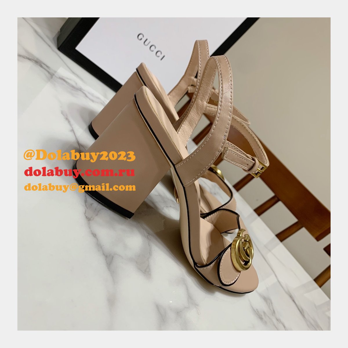 one word G*u*i sandals perfect summer slippers shoes