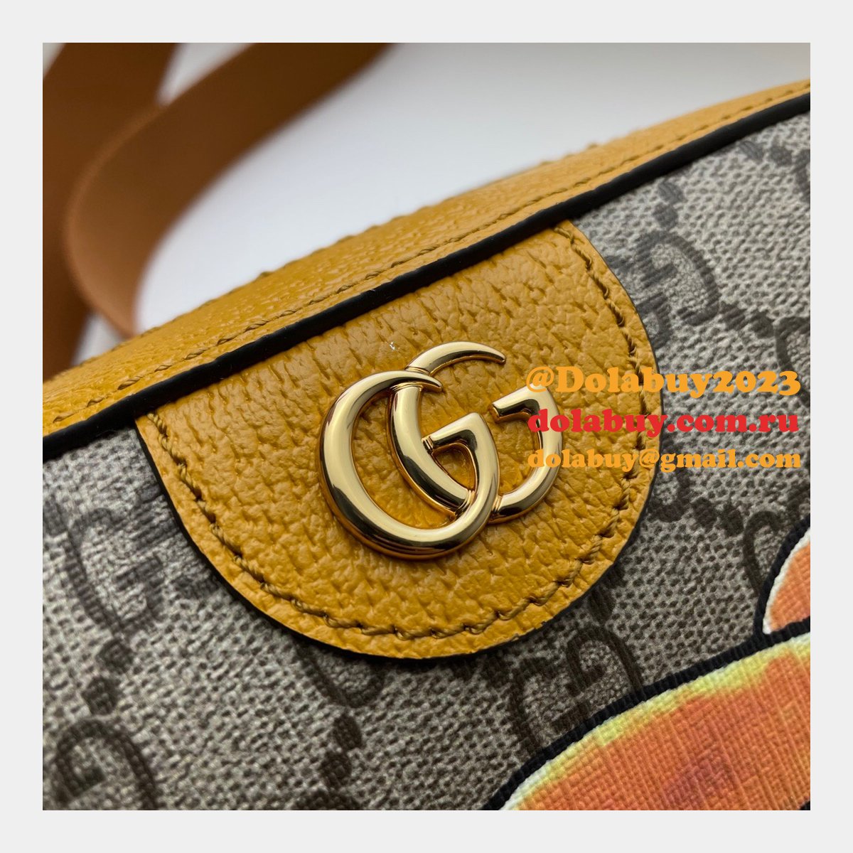 Replica Luxury Gucci GG Black shoulder 574886 bag