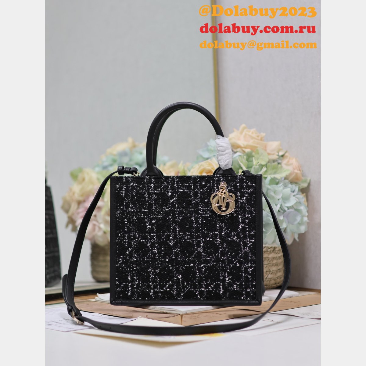 Dior Replica 1265/1286 1:1 Mirror Book Tote High Shopping Bags