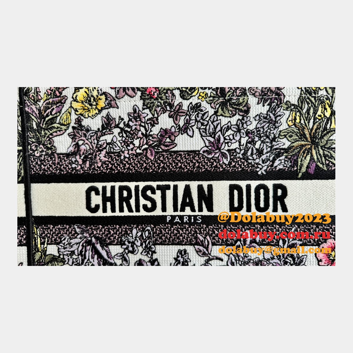 Cheap Luxury Christian Dior CD Book Tote Replica Handbags