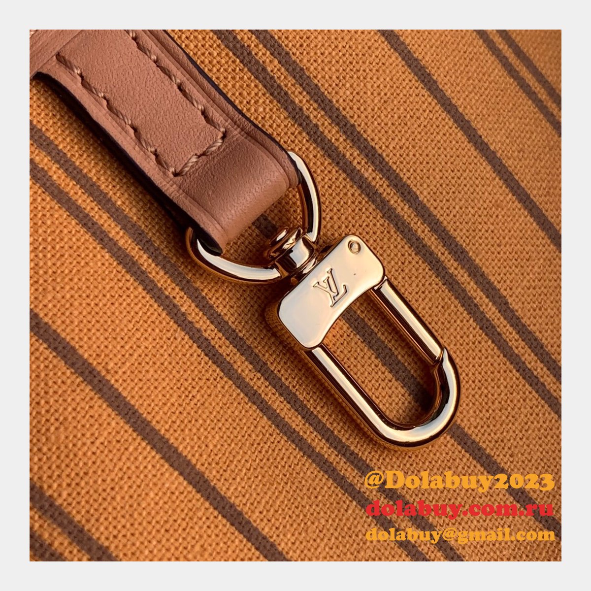 Louis Vuitton Knockoff UK Neverfull MM Damier Azur N50047 Handbags