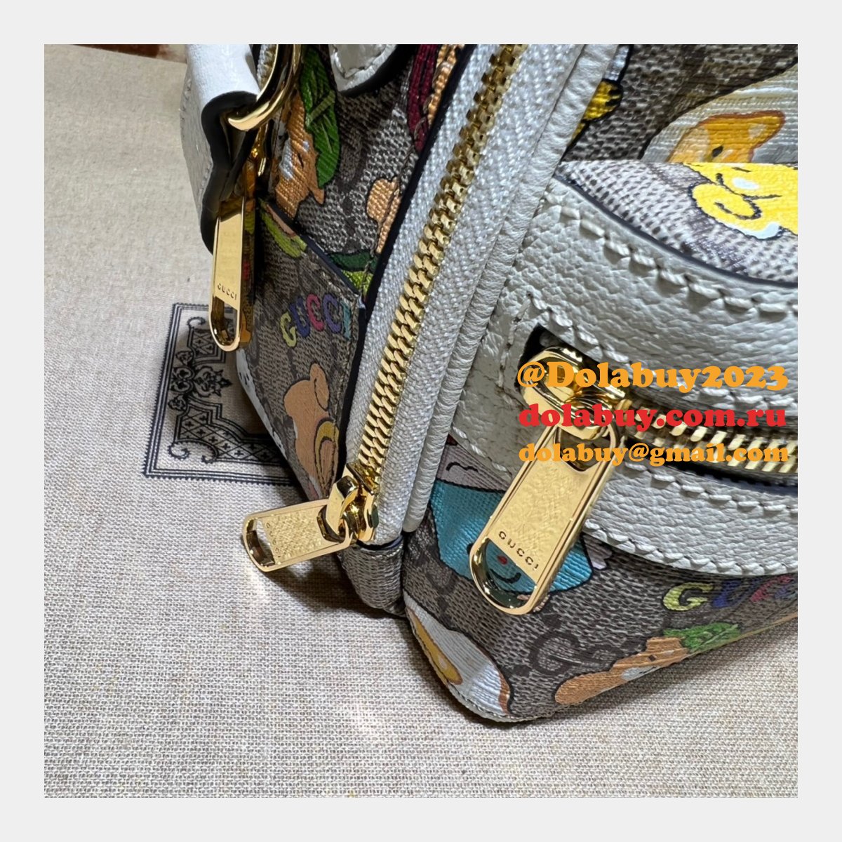 Gucci Fake Animal Print Multi-function 725654 High Quality Bag