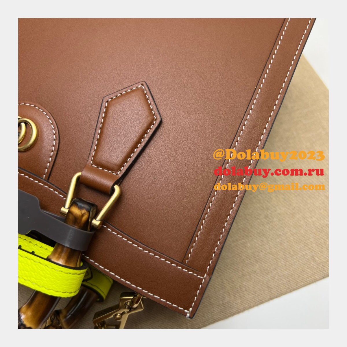 Fake Gucci 1:1 Quality Diana Top Handle Tote 702721 Bag