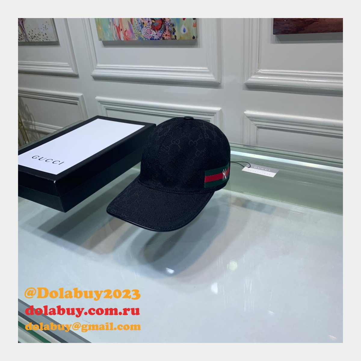 High Quality Gucci NY Baseball cap