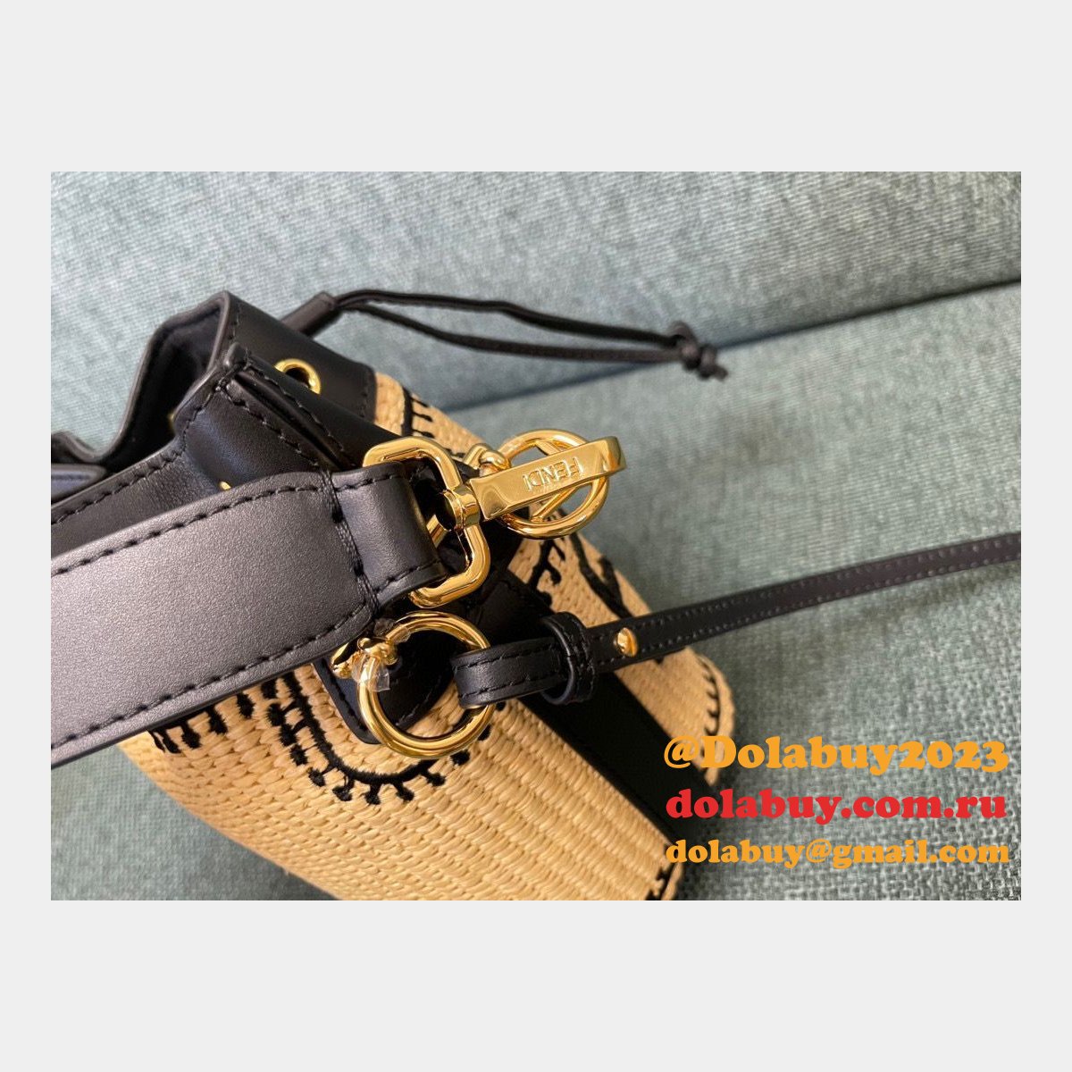 Best TOP Fendi Mini Bucket Replicas Bag