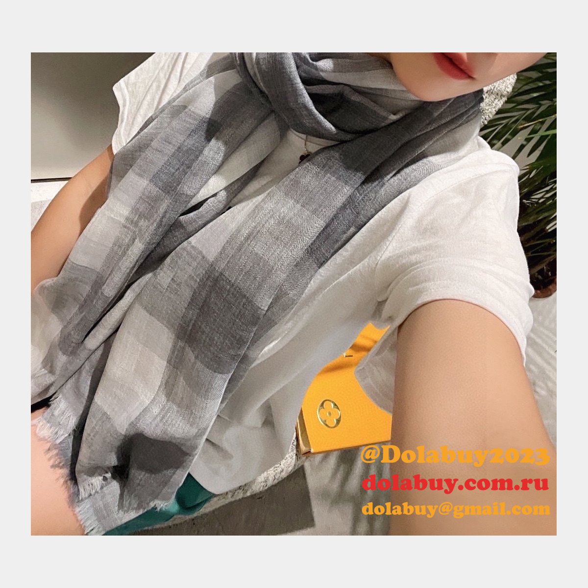 Luxury Best LV cashmere scarf