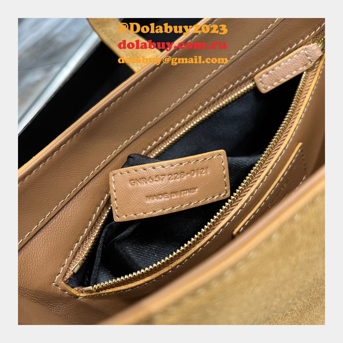 Wholesale YSL Replica Le 5 À 7 Hobo Bag In Smooth Leather SABLE