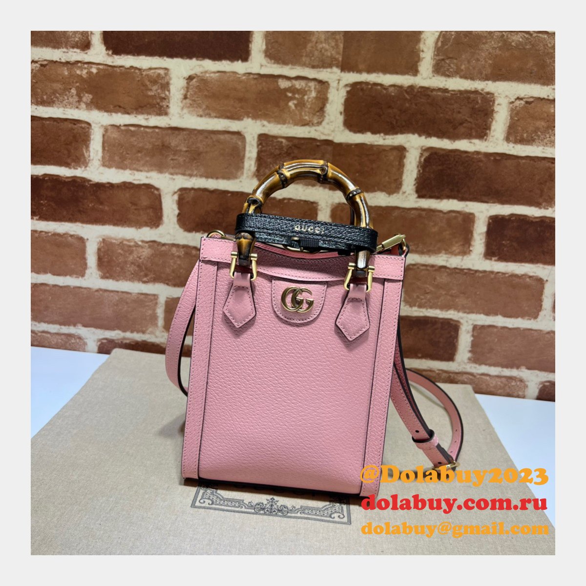 Gucci Replicas Diana 1:1 Mirror Tote Perfect 739079 Bag